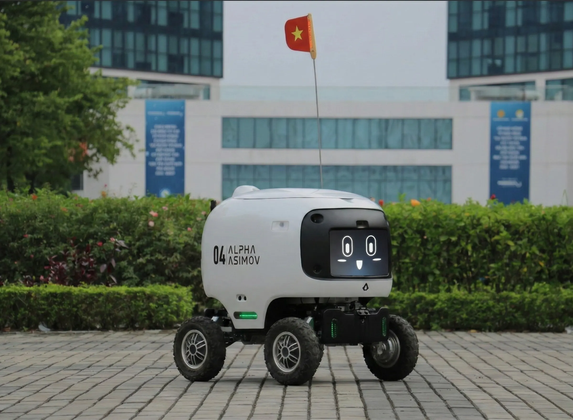 Alpha Asimov Robotics - Robot giao hàng